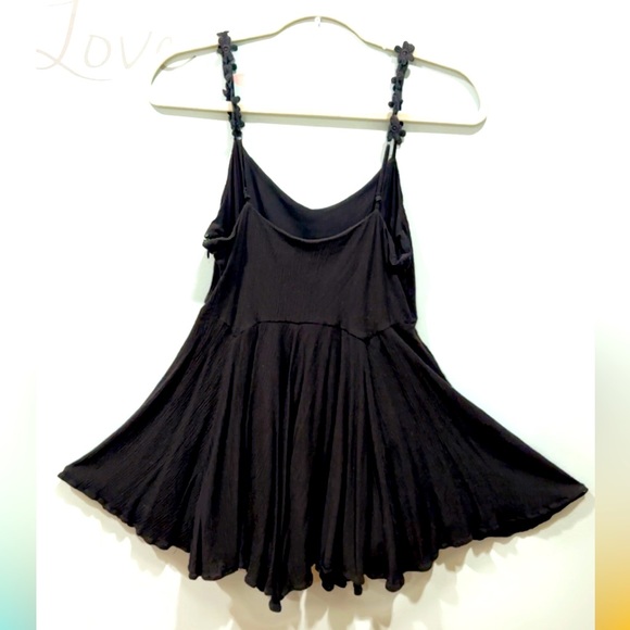 Forever21 Solid Black Cami Dress - Medium - Picture 2 of 4